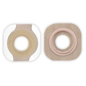 Hollister 14301 New Image Pre-sized FlexWear Floating Flange with Tape Border: Flange 1(3/4)" Stoma (5/8)", Green, Box of 5 skin barriers