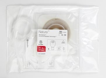 Convatec 416917 Natura Post-Op Kit with 411802 SUR-FIT Natura Durahesive Moldable Skin Barrier, 401993 Low Pressure Adaptor, 416418 Natura Plus 12" Drainable Pouch - Flange 1(3/4)", Stoma (7/8)" - 1(1/4)" Mold-to-Fit, (Green) , Box of 5 kits