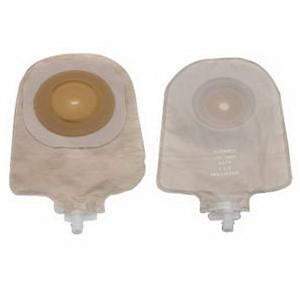 Hollister 84311 Premier Urostomy Pouch, Flextend Skin Barrier, Belt Tabs, Beige - Cut-to-fit up to 2 inch (51mm), Box of 5