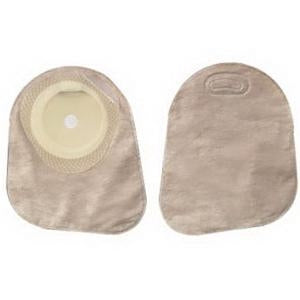 Hollister 82100 Premier Closed 7" Ostomy Mini-Pouch w/ Filter, SoftFlex Barrier, Beige - Cut-to-Fit up to 2-1/8 inch (55mm), Box of 30