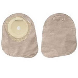 Hollister 82125 Premier Closed 7" Ostomy Mini-Pouch w/Filter, SoftFlex Barrier, Beige - Pre-Sized 1 inch (25mm), Box 30