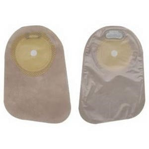 Hollister 82400 Premier Closed 9" Ostomy Pouch with AF300 Filter, SoftFlex Barrier, Transparent - Cut-to-Fit up to 2-1/8 inch (55mm), Box of 30